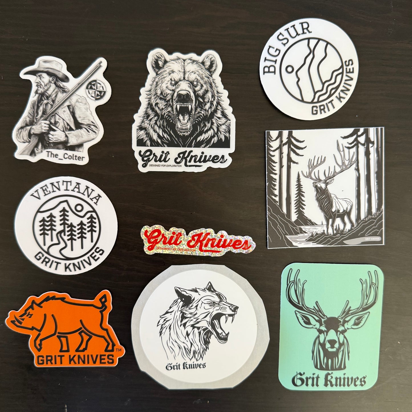 Grit Knives Sticker Pack