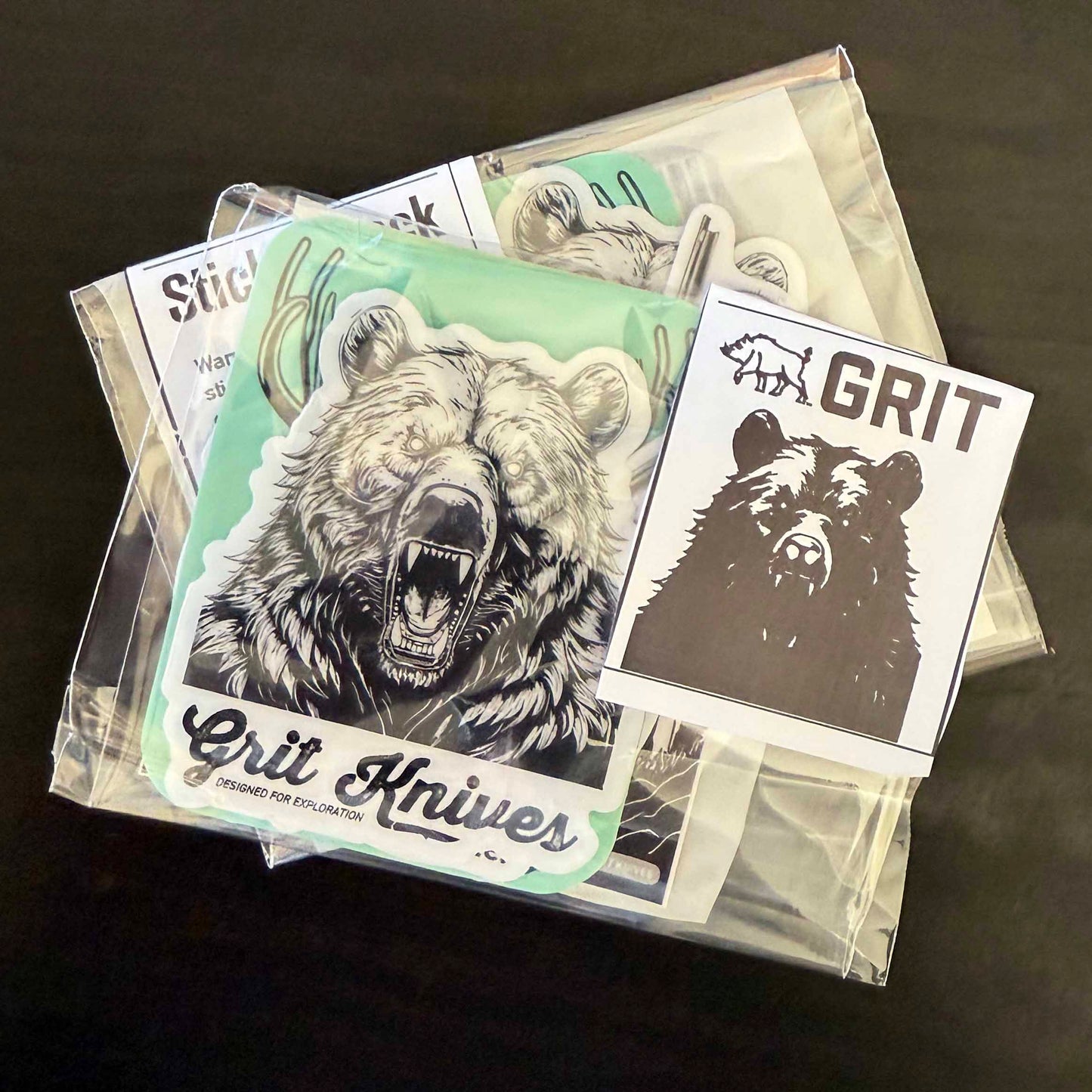 Grit Knives Sticker Pack