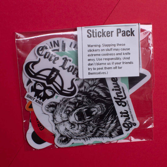 Grit Knives Sticker Pack