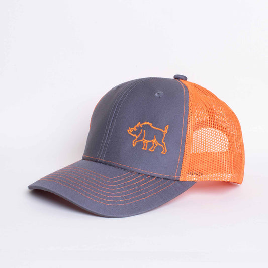 Mini Logo -  Retro Mesh Snap Back Hat