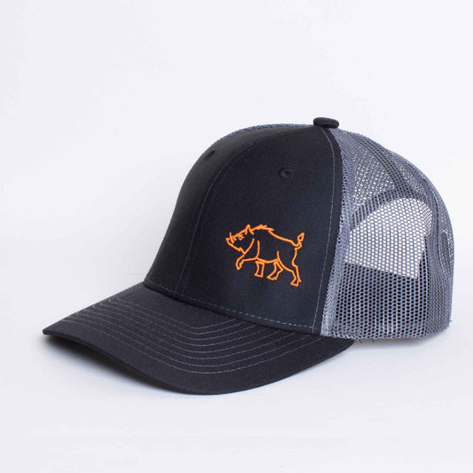 Mini Logo -  Retro Mesh Snap Back Hat