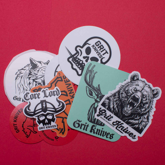 Grit Knives Sticker Pack