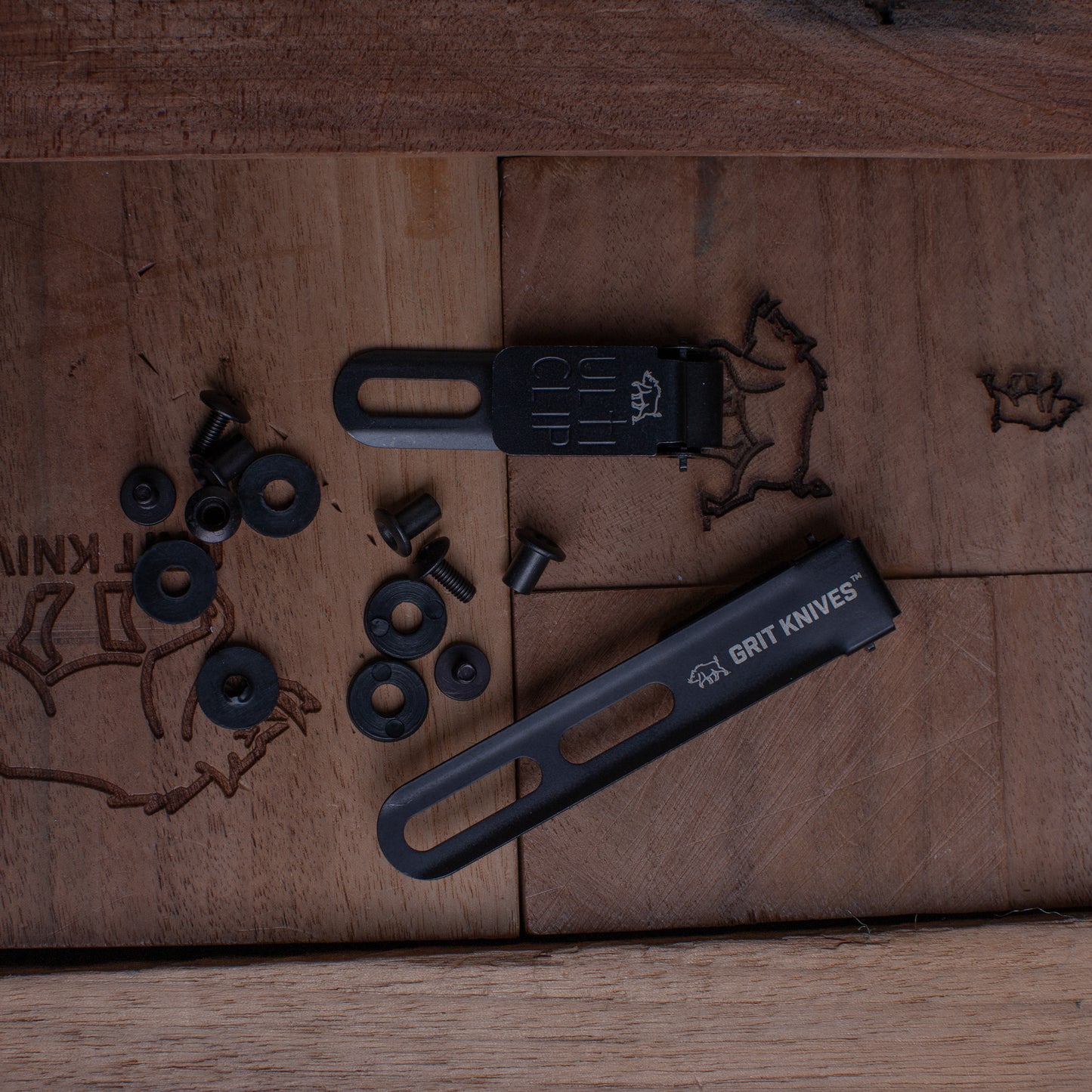 Slim EDC Fixed Blade Pocket Clip