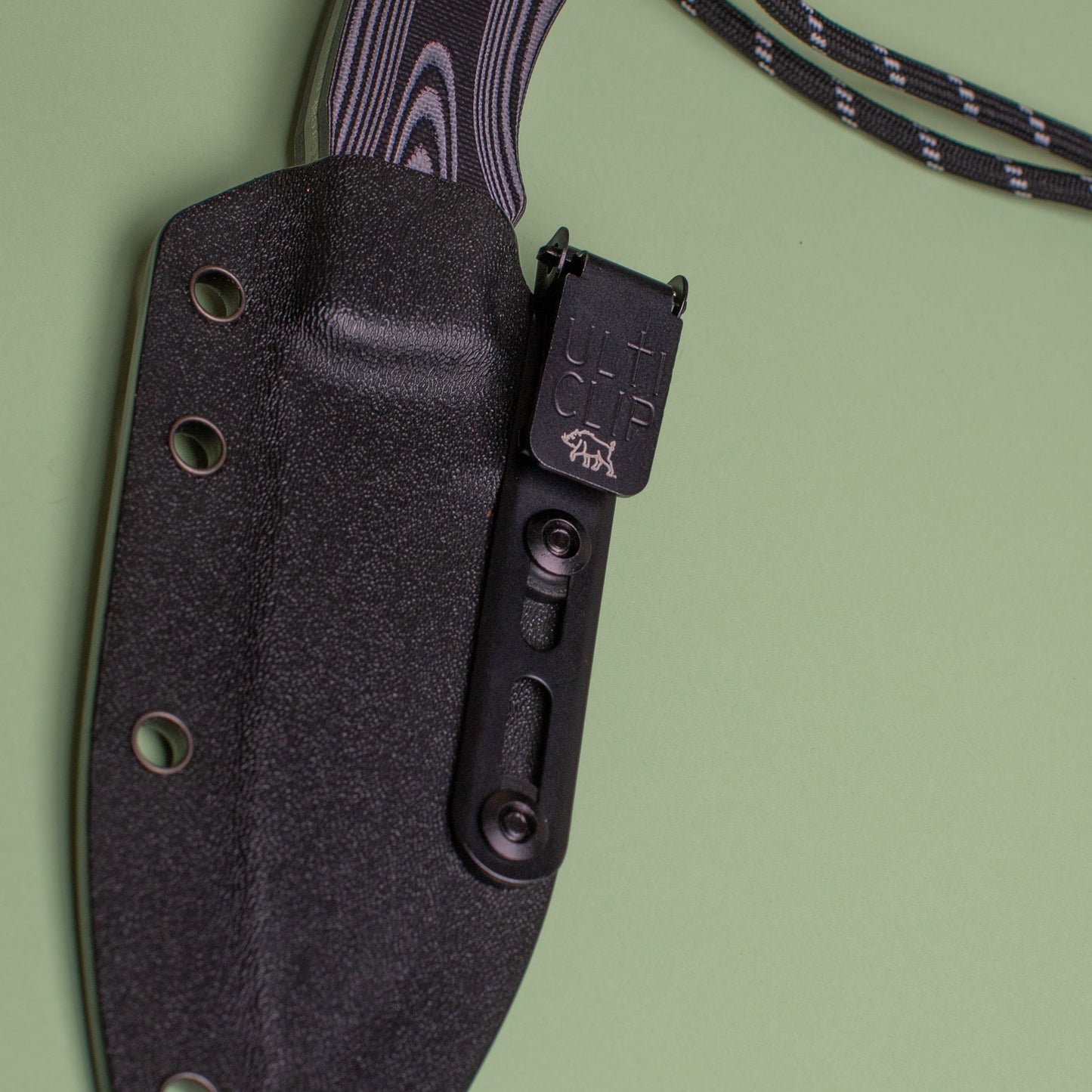 Slim EDC Fixed Blade Pocket Clip