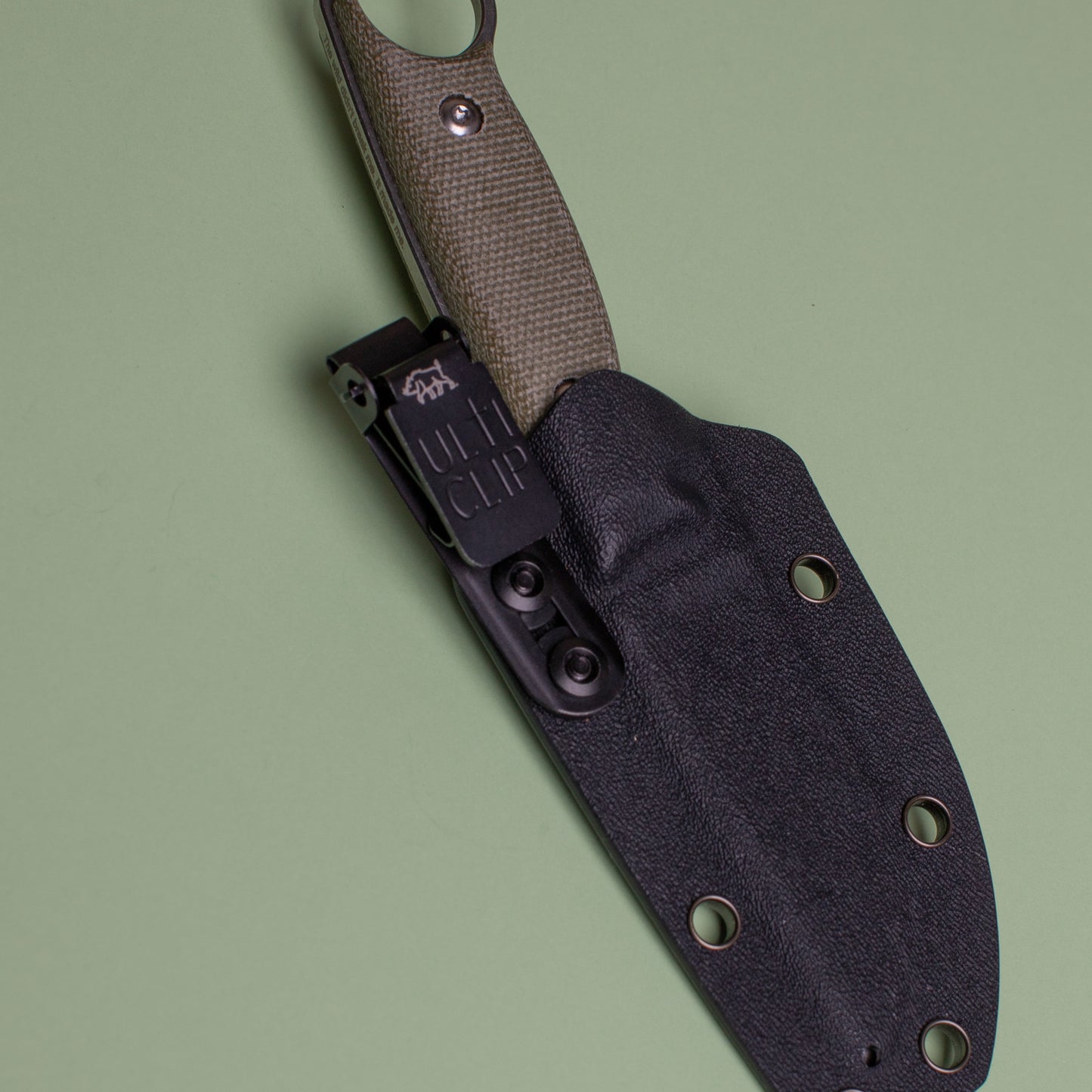 Slim EDC Fixed Blade Pocket Clip