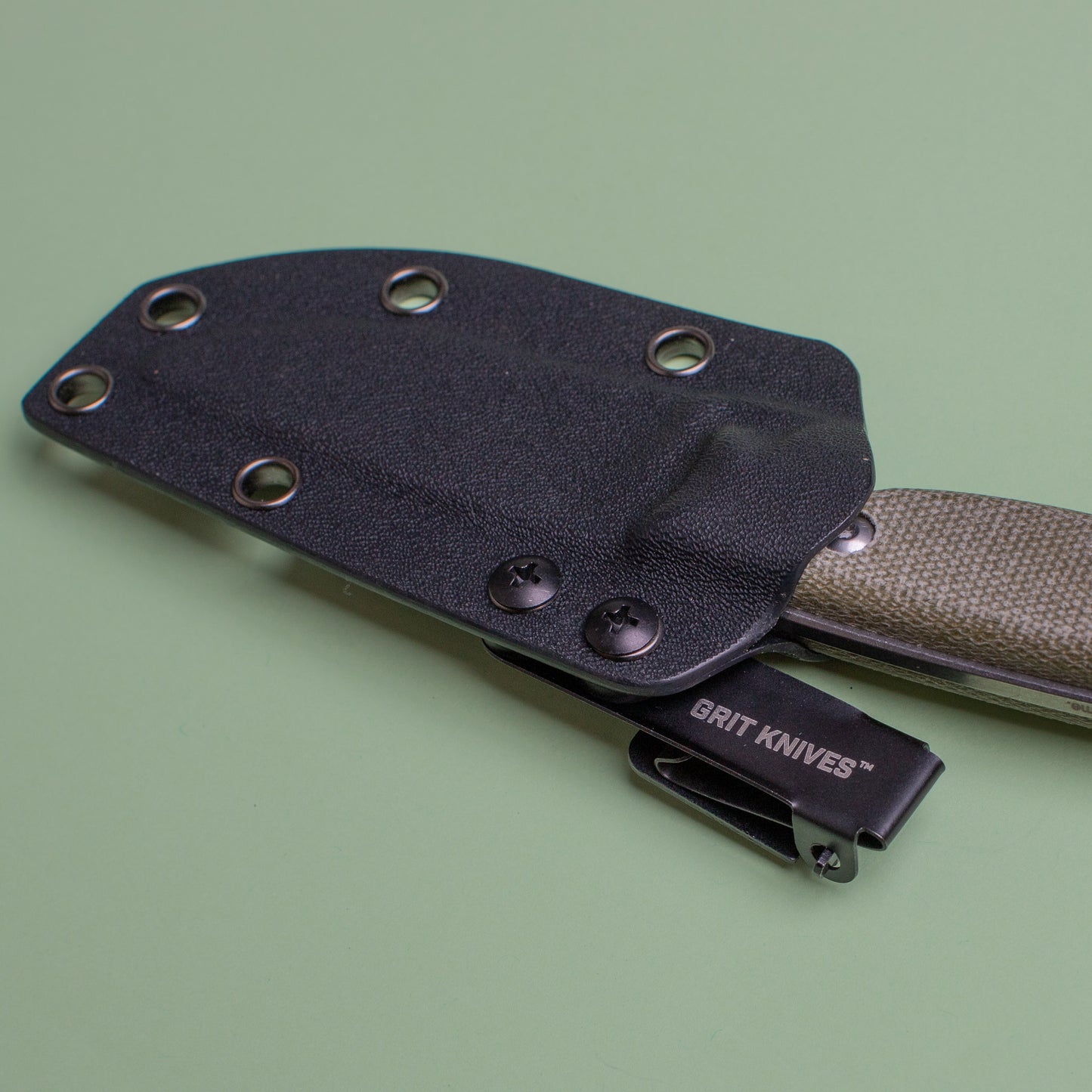 Slim EDC Fixed Blade Pocket Clip