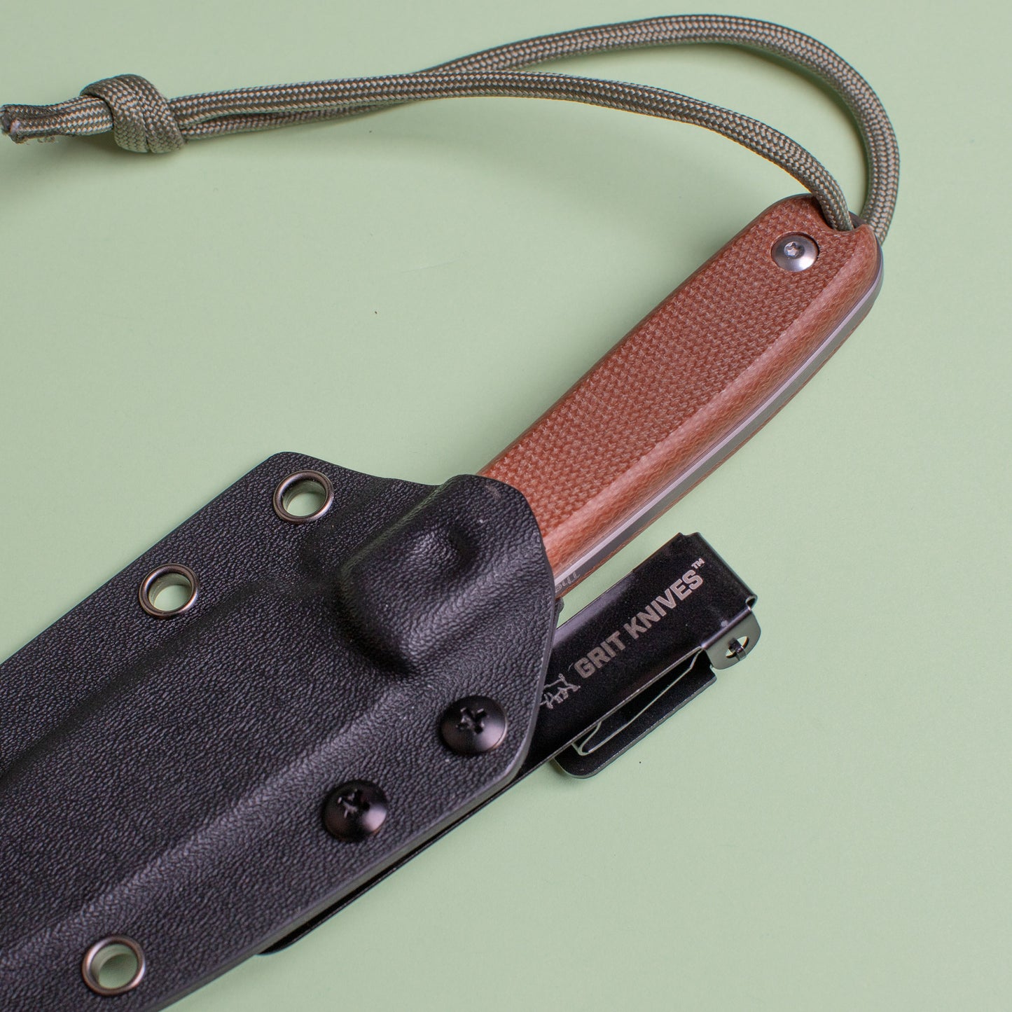 Slim EDC Fixed Blade Pocket Clip